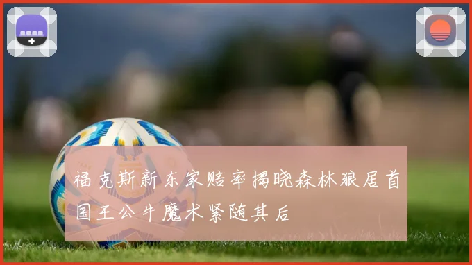 福克斯新东家赔率揭晓森林狼居首国王公牛魔术紧随其后
